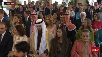 بدء مراسم زفاف ولي العهد الأردني ورجوة السيف (بث مباشر) 