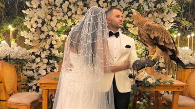 الفنان رامز أمير يحتفل بزفافه