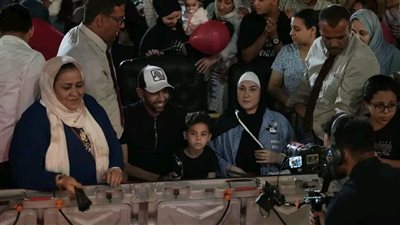 مؤمن زكريا في حفل افتتاح الفرع الجديد للنادي الأهلي (صور) 