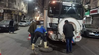 استمرار هطول الأمطار على محافظة الإسكندرية