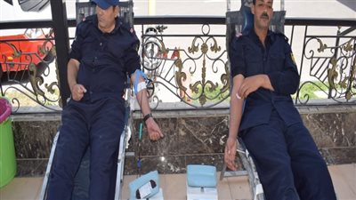 حملة للتبرع بالدم في البحر الأحمر 