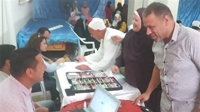 530 مستفيدا خلال قافلة سكانية شاملة بمدينة الرحمانية بالبحيرة (صور)