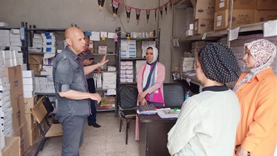 وكيل صحة الشرقية يتفقد مخازن التموين الدوائي بالزقازيق