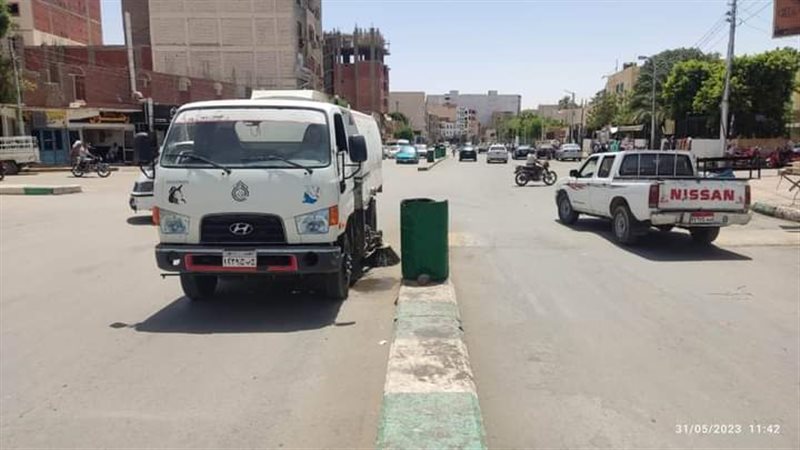 حملات نظافة بواحة