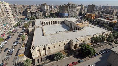 6 معلومات عن مسجد الظاهر بيبرس.. ثالث أكبر المساجد في مصر 