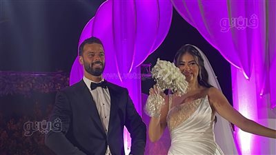 انطلاق حفل زفاف ميرنا نور الدين (فيديو وصور)