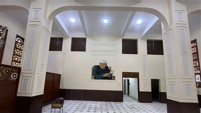 بعد إهمالها 30 عاما.. تطوير دار المناسبات بميت غمر وإنشاء مزار بمقتنيات إمام الدعاة (صور) 