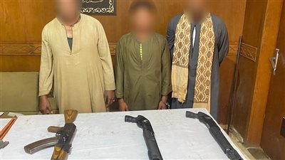 حملة أمنية بسوهاج تضبط 15 قطعة سلاح ناري وتنفذ 177 حكما قضائيا 