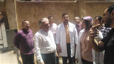 وكيل صحة الدقهلية يتفقد مستشفى دكرنس للاطمئنان على انتظام سير العمل عقب الحريق 