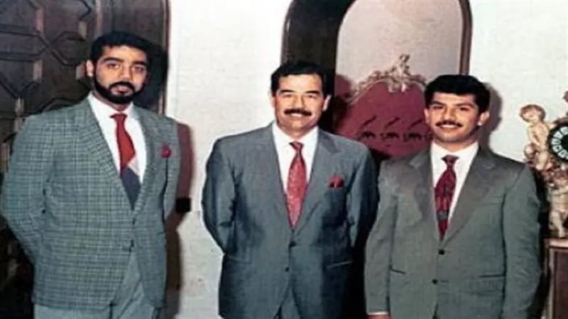 صدام حسين ونجليه،