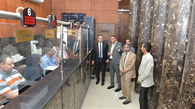 وفد من وزارة التنمية المحلية يتفقد ديوان محافظة الدقهلية والمركز التكنولوجي 