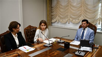 وزير الشباب والرياضة يستقبل ممثلي منظمة اليونسكو لبحث التعاون المشترك