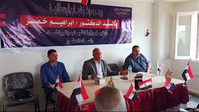 الدكتور إبراهيم خضر يلتقي برؤساء مجالس إدارات مركز شباب كفر الدوار (صور)