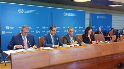 جبران يشارك في الاجتماع التنسيقي للمجموعة العربية بمؤتمر العمل بجنيف