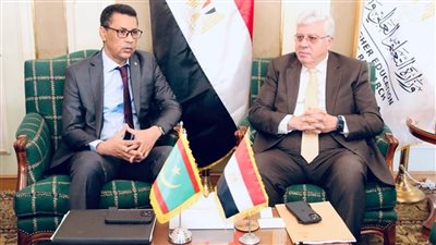 وزير التعليم العالى يستقبل نظيره الموريتانى لبحث أوجه التعاون المشترك 