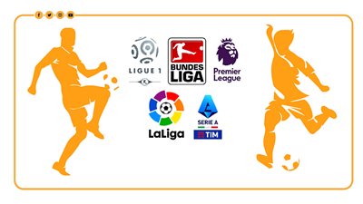 أبطال الدوريات الخمس الكبرى موسم 2022-2023 (إنفوجراف)