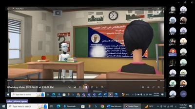نادي اليونسكو بتربية عين شمس ينظم ورشة عمل عن تطبيقات الذكاء الاصطناعي
