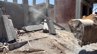  تنفيذ 45 قرار إزالة بـ 10 مراكز في محافظة البحيرة
