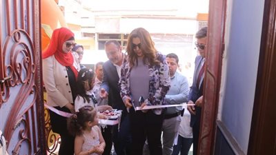 محافظ دمياط تفتتح مشروع إحلال وتجديد الوحدة الاجتماعية بالزرقا