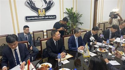 تنسيقية شباب الأحزاب تبحث مع وفد صيني سبل التعاون المشترك