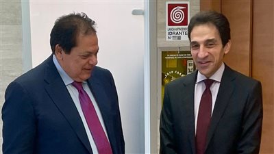 بسام راضي يستقبل وكيل مجلس النواب بروما قبل اجتماع مكتب برلمان البحر المتوسط