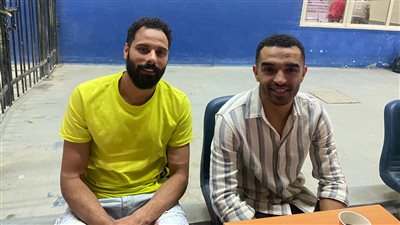 أوباما وجنش يتابعان مباراة الزمالك والاتحاد السكندري من المقصورة