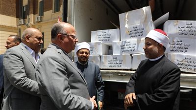 محافظ القاهرة يتفقد مشروع صكوك الإطعام