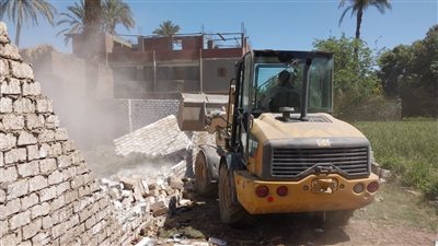 إزالة 50 حالة تعد واسترداد 39 فدانا بالشرقية 