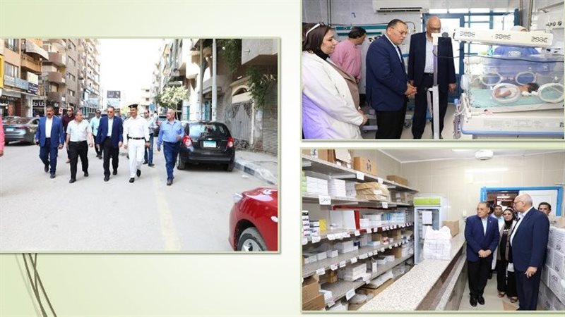 المحافظ والديب يتفقدان