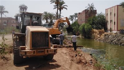 إزالة 18 حالة تعد على أراضي الدولة في أسيوط