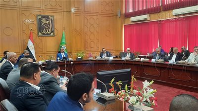 محافظ الإسماعيلية يستقبل لجنة الصناعة بالبرلمان (صور)