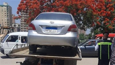 انفجار تانك بنزين سيارة أمام مجلس مدينة بنها