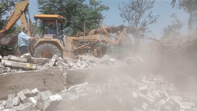 إزالة 39 حالة تعد بنطاق 8 مراكز في محافظة البحيرة