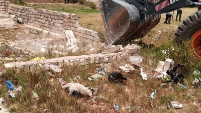 إزالة 68 حالة تعدٍّ بأبوصوير في الإسماعيلية (صور) 