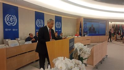 وزير العمل لمؤتمر جنيف: الدولة واجهت تحديات سوق العمل العالمي بالمشروعات الوطنية