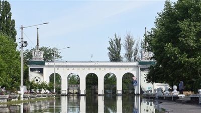 تدمير حديقة حيوانات ومقبرة للماشية بعد تفجير محطة كاخوفسكايا للطاقة الكهرومائية