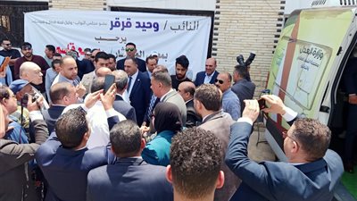 افتتاح مكتب شهر عقاري 15 مايو بجمصة