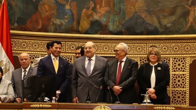 مجلس الشيوخ يستقبل وفدًا من شباب العالم المشارك في منحة ناصر للقيادة الدولية