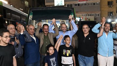 النائب حسام المندوه يدشن المرحلة الثانية من توفير خطوط باصات جديدة لأهالي بولاق الدكرور (صور)