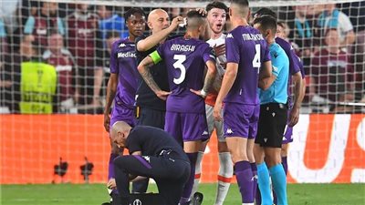 وست هام يتقدم على فيورنتينا بهدف في نهائي دوري المؤتمر الأوروبي