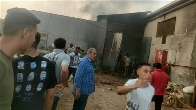 السيطرة على حريق بمصنع لأعواد الكبريت بالقليوبية
