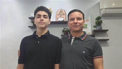 الأول على الشهادة الإعدادية بالقليوبية: والدي مثلي الأعلى وهدية نجاحي تليفون آيفون