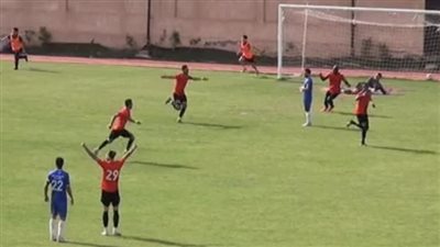 دوري القسم الثاني، تقدم بلدية المحلة وشبين والحمام في الشوط الأول