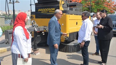 توريد مكانس شفط أتربة بقيمة 5 ملايين جنيه لمنظومة النظافة بالقليوبية