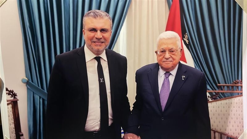 عمرو الليثي مع الرئيس