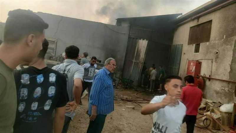 حريق بالقليوبية،