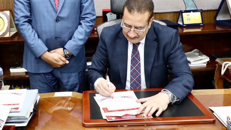 محافظ المنوفية يعتمد