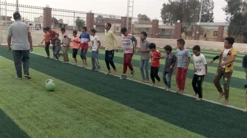 تدريبات رياضية بالقرى