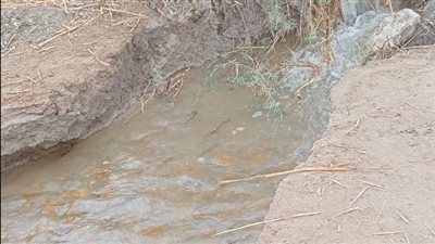 انهيار جزئي لجسر بالقنطرة غرب في الإسماعيلية (صور) 