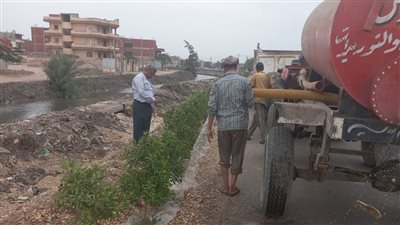 توفير مياه الشرب والكهرباء والغاز الطبيعي بالحسينية بالشرقية 